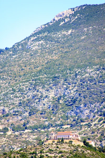 올림포스-그리스에서 가장 높은 봉우리 — 스톡 사진