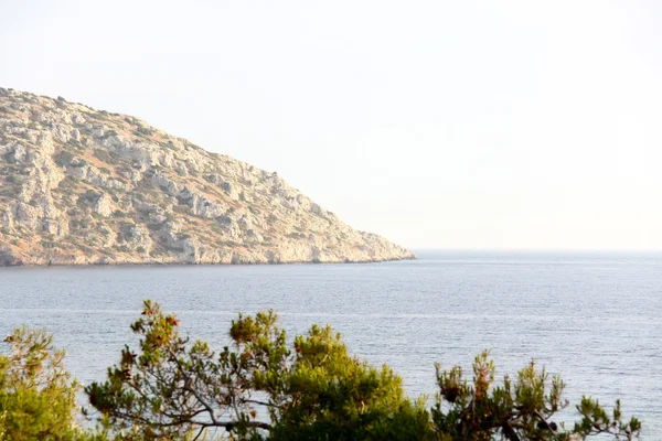 Prachtige zeekust in Griekenland — Stockfoto