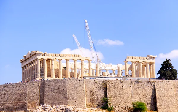 帕台农神庙希腊雅典 akropolis — 图库照片