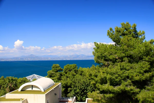 Красивое побережье Греции — стоковое фото