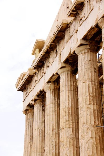 파르테논 신전 아테네 akropolis, 그리스에서 — 스톡 사진