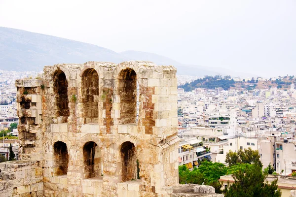 Ncient theatre of Herodes Atticus is a small building of ancient