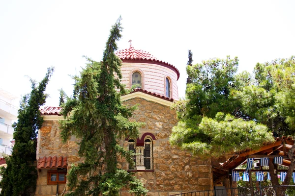 Грецький православний монастир — стокове фото