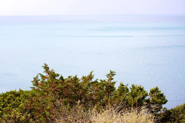 Schöne meerküste in griechenland — Stockfoto