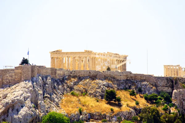 Słynny pomnik Partenonu w Atenach, Grecja — Zdjęcie stockowe