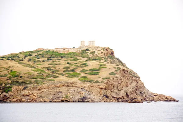 stock image Temple of Poseidon at Cape Sounion near Athens, Greece