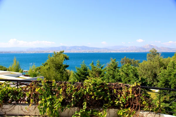 Beautiful sea coast in Greece — Stock Photo, Image