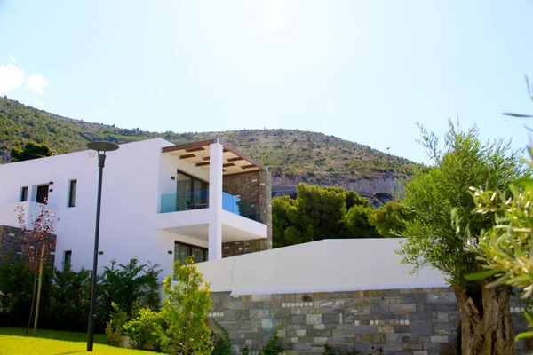 Tradiční architektura oia (santorini island, Řecko) — Stock fotografie