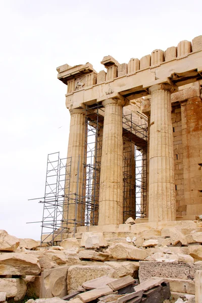 Partenonul, Atena Akropolis, Grecia — Fotografie, imagine de stoc