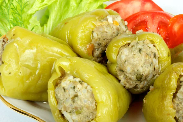 stock image Stuffed pepper with meat