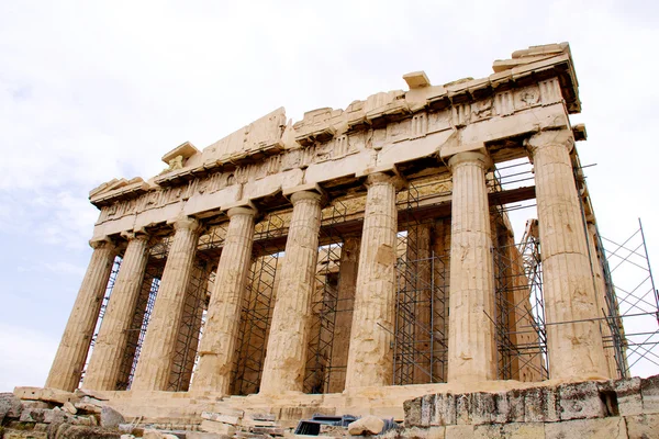 Il Partenone, ad Atene Akropolis, Grecia — Foto Stock