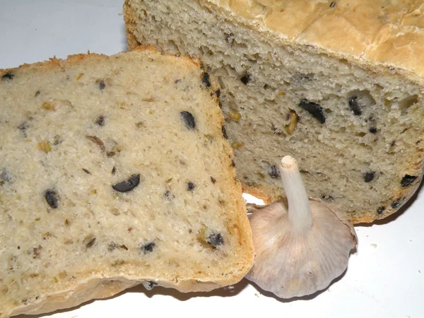 Chleba pouze domů pečené — Stock fotografie
