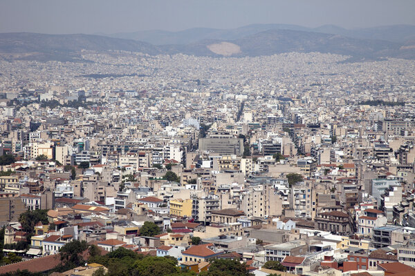 Athens cityscape.Greece