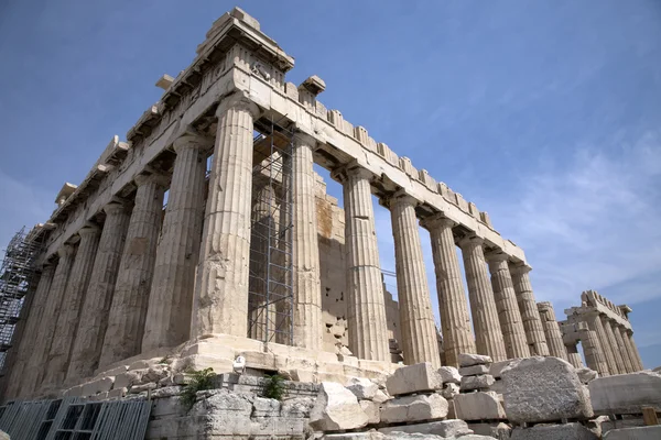 Parthenon v Aténách Řecko — Stock fotografie