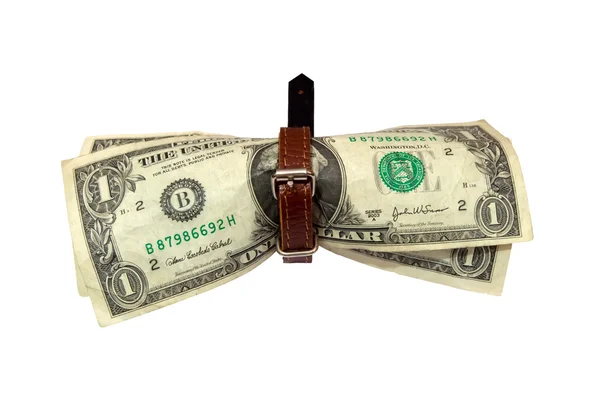 American dollars isolated — Stock Photo, Image