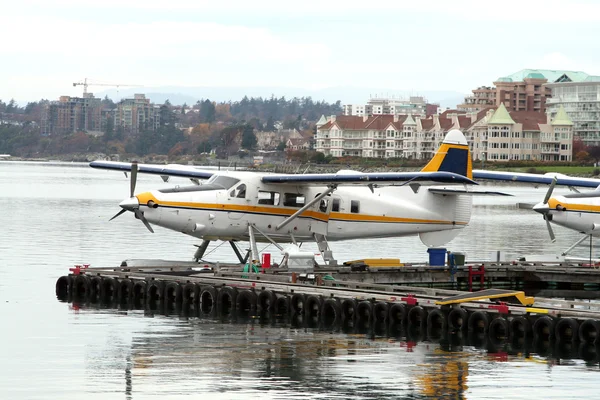 Stock image Seaplane.Air harbor in Victoria,Canada