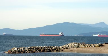 Kargo ship.vancouver.canada