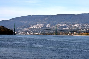 Lions gate Köprüsü vancouver.canada