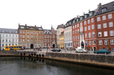 Copenhagen - houses.Denmark clipart