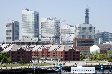 manzarası Yokohama, Japonya