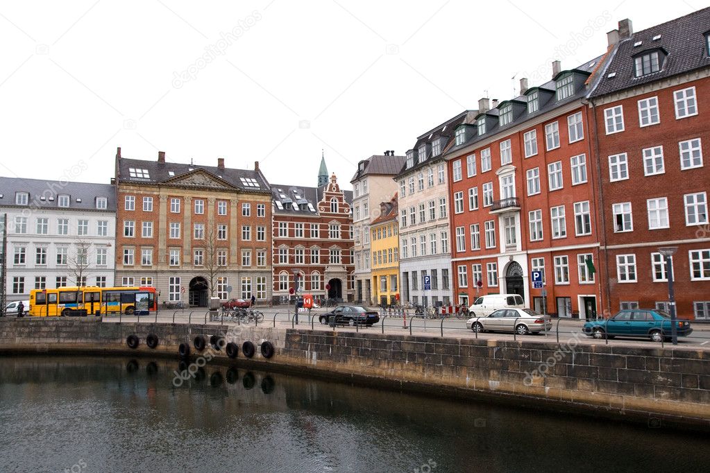 Copenhagen - houses.Denmark
