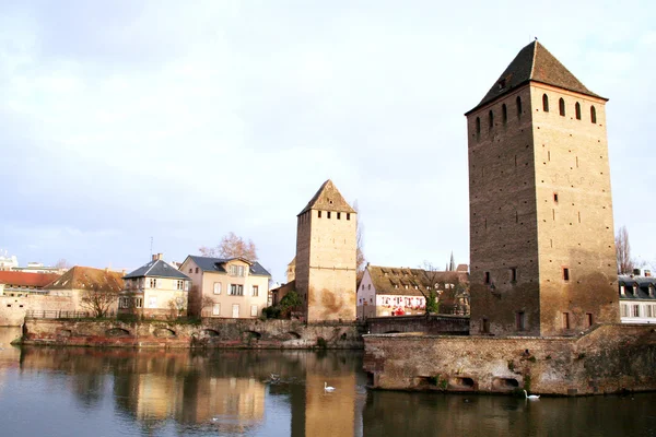 The towers of the Ponts Couverts. — Stock Photo, Image
