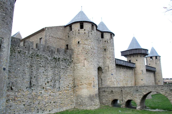 南フランスの中世の城 — ストック写真