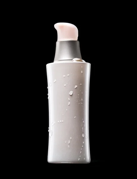 White bottle of cosmetics — Stock Photo, Image