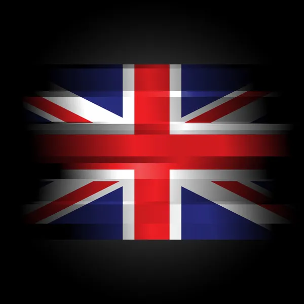 Az absztrakt, Nagy-Britannia fekete háttér — Stock Fotó