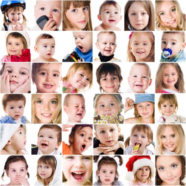 Photos of cute little children clipart