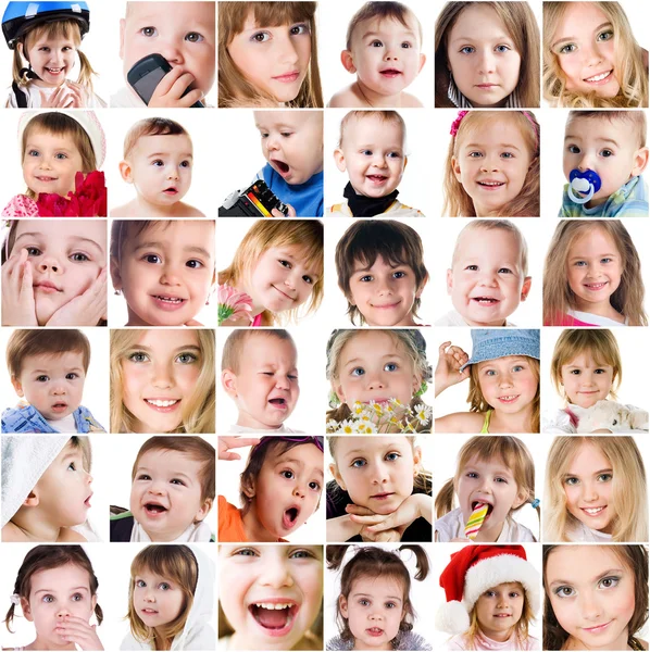 Photos of cute little children — Stock Photo, Image