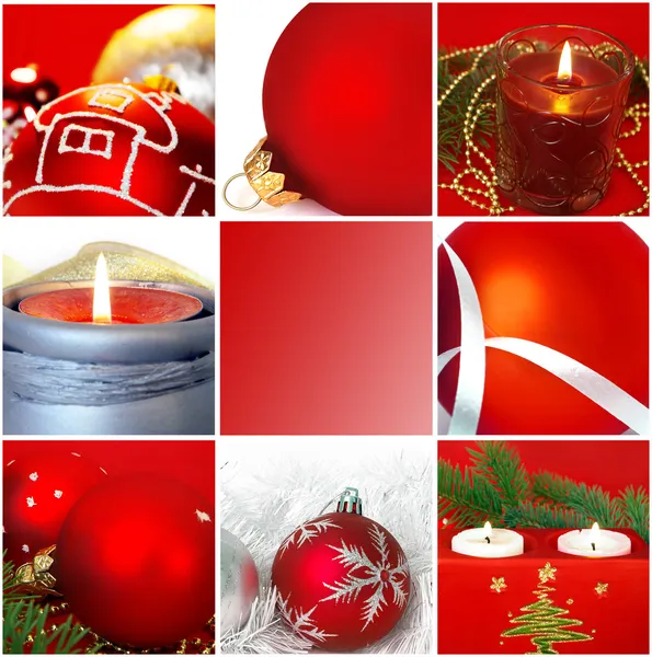 Vánoční složení — Stock fotografie