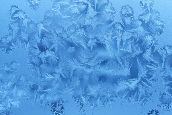 Padrões de gelo — Fotografia de Stock
