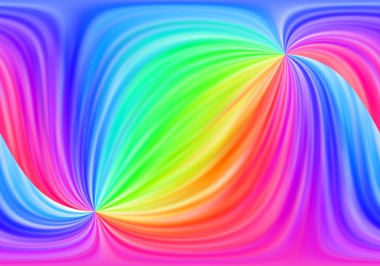 Rainbow abstract background clipart