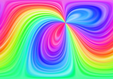 Rainbow abstract background clipart