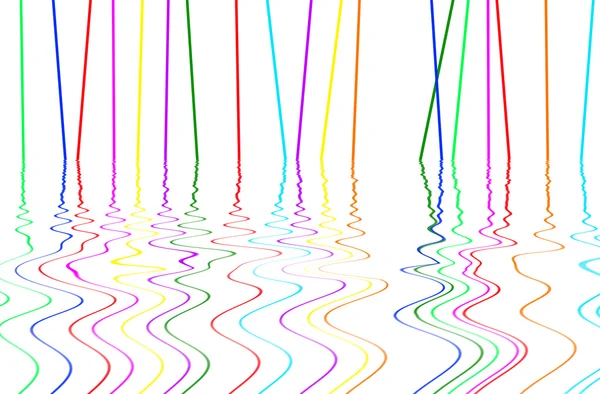 Líneas de color abstractas — Foto de Stock