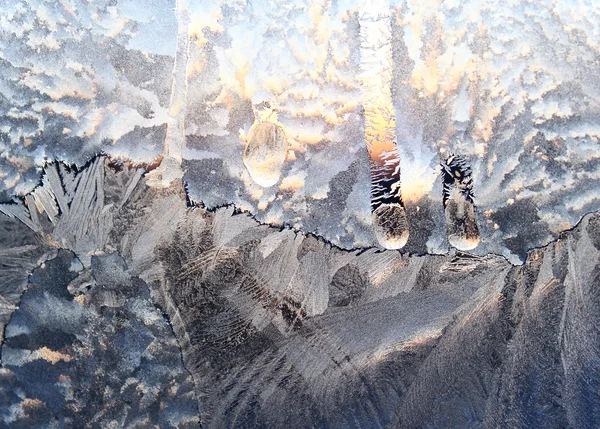 Vidro de inverno — Fotografia de Stock