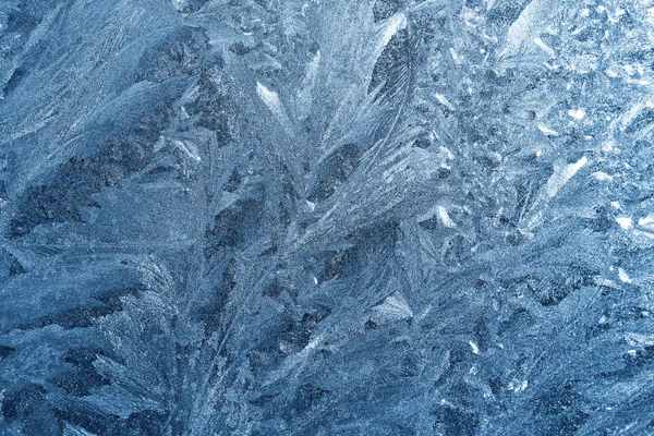 Frost on glass — Stock Photo, Image