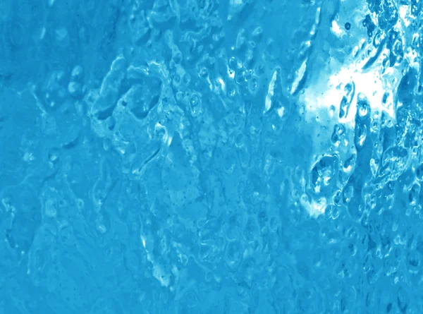 Textura de gelo azul natural — Fotografia de Stock