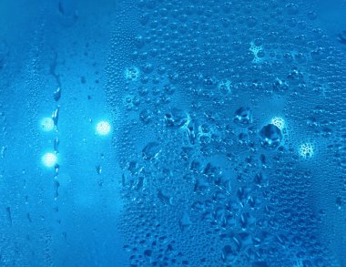 Water drops and light clipart