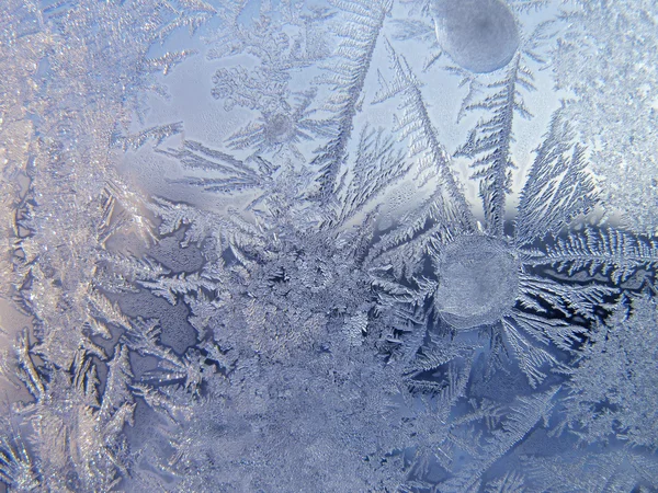 冬天玻璃 — 图库照片