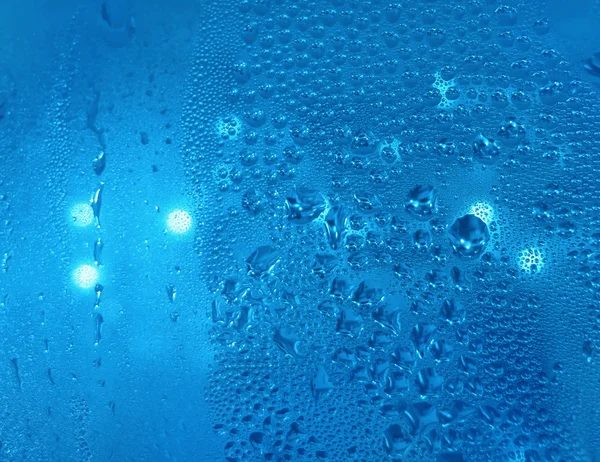 Gotas de água e luz — Fotografia de Stock
