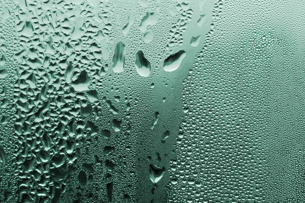 Green water drop texture — Stock Photo, Image