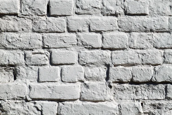 A parede de tijolo pintado — Fotografia de Stock