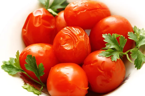 Solone pomidory — Zdjęcie stockowe