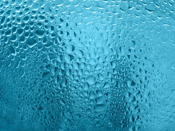 Tetes air pada kaca — Stok Foto