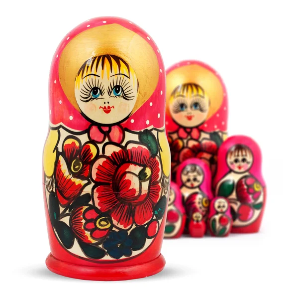 Rus bebekleri. — Stok fotoğraf