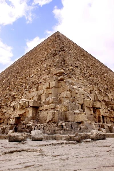 stock image Sphinx and the Great Pyramid