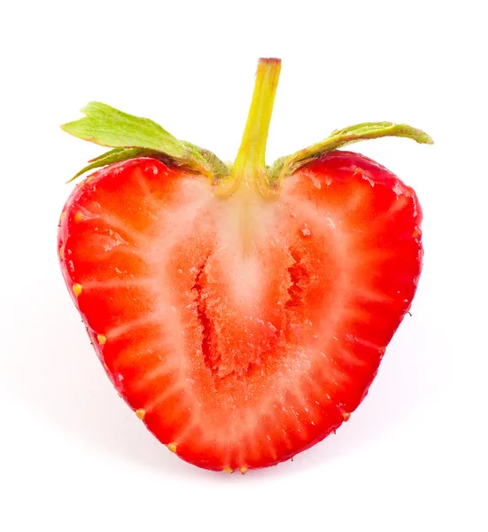 Řez strawberrie — Stock fotografie