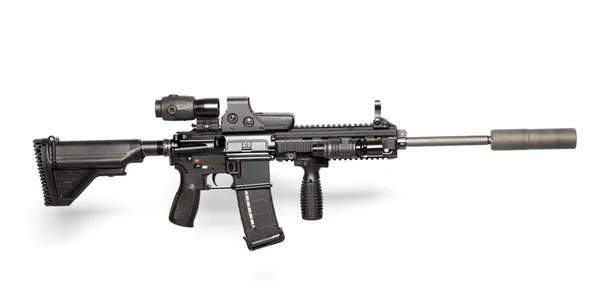 US Army M4 rifle — Stock Photo, Image